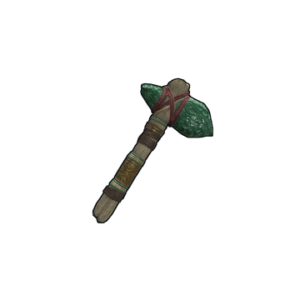 Aztec Jade Hachet