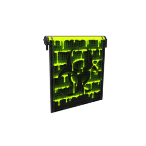 Biohazard Bunker Garage Door