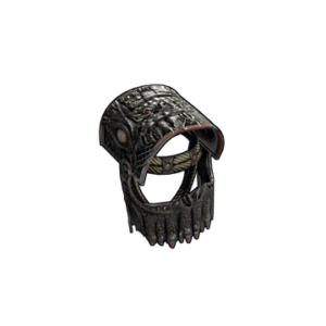 Black Alligator Helmet