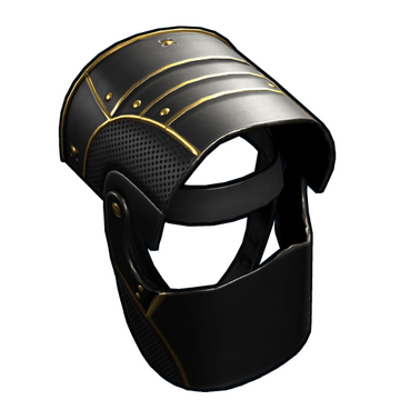Black Gold Helmet