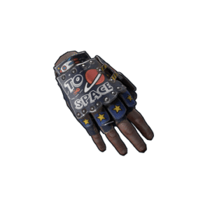 Space Raider Roadsign Gloves