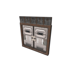Space Station Armored Double Door